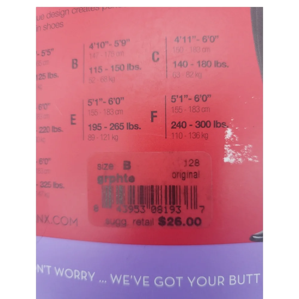 SPANX Tight End Tights New in Packaging Size B Graphite Retail $28